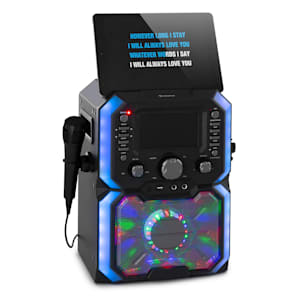 Rockstar Plus Karaoke-Anlage Karaokemaschine Bluetooth USP CD LED-Show RCA