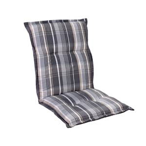 Cojín Prato funda de sillón de jardín de respaldo bajo poliéster 50x100x8cm