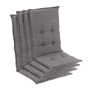 Coburg Dyna fåtöljdyna högryggad trädgårdsstol polyester 53x117x9cm