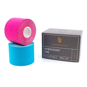 Elek Kinesio-Tape 2 Rollen 5 m x 5 cm Baumwolle und Acrylkleber wasserfest