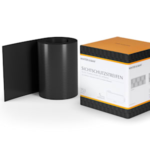 Vlechtband vlechtstrook schutting pvc-hardplastic 2,53 x 0,19 m