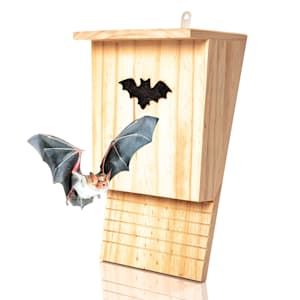 Bat house nesting box wintering aid habitable all year pine wood