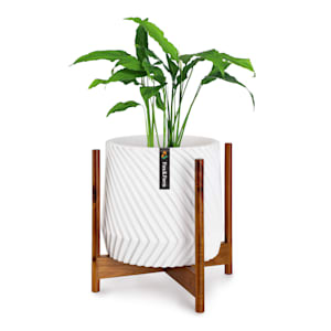 Porte-plantes Zeist 2 hauteurs combinables design emboîtable finition naturelle