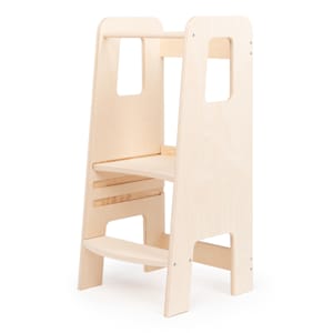 Ully - Torre di apprendimento, scaletta di supporto, Montessori, multiplex 40,5x86x38 cm