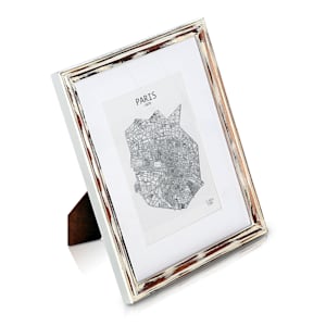 Lancaster Cadre photo rectangulaire 24,8 x 19,3 cm photos passe-partout bois