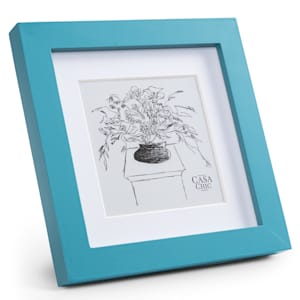 Clapton Bilderrahmen quadratisch 15 x 15 cm Fotos Passepartout Glas
