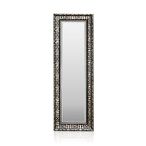 Chelsea miroir cadre bois rectangulaire 130 x 45 cm vintage