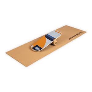 Indoor board Flow balance board + mat + roller hout / kurk