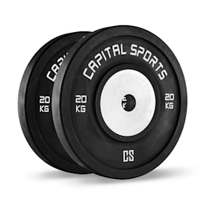 Inval Hi grade Competition Bumperplates 50mm Aluminiumkern 2x20kg