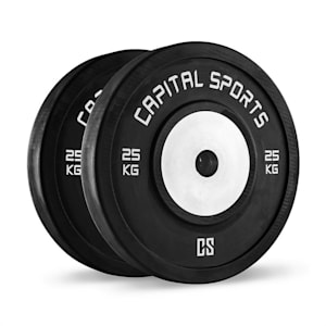 Inval Hi grade Competition BumperPlates 50mm Aluminiumkern 2x25kg