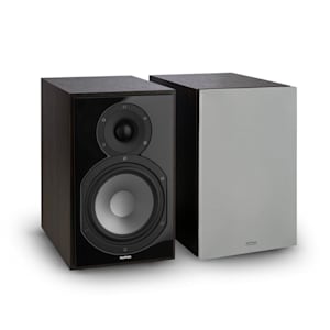 Reference 802 Two-Way Shelf Speaker Pair Rosewood incl. Cover Silver