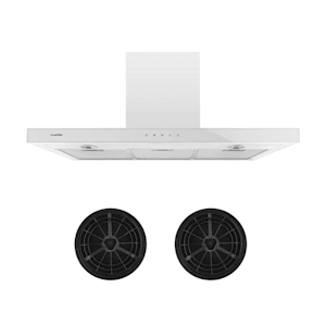 Bon Vivant Blanc afzuigkap circulatieset actief koolfilter wit