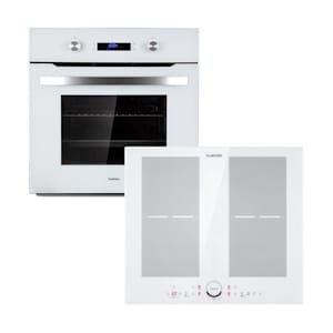 Gusteau Delicatessa, beépített készlet, sütő, indukció, 7000W, 64l, nemesacél, fehér
