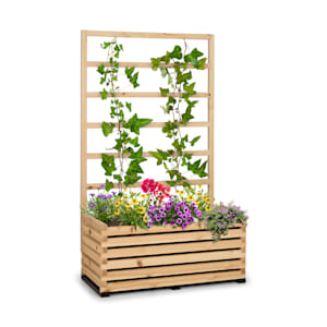 Modu Grow 100 Hochbeet & Spalier Set 100 x 151 x 50 cm Kiefernholz Noppenfolie
