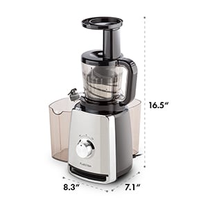 Sweetheart Slow Juicer 150 W 32 RPM chrome