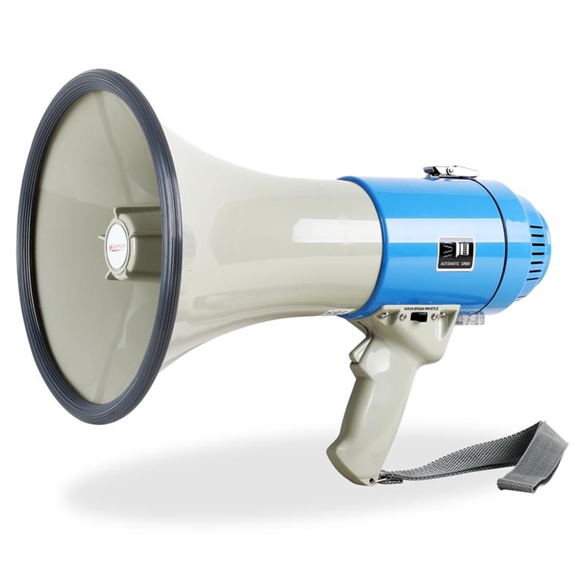 Megaphone PORTE VOIX 25 WATTS + SIRENE ET MICRO FIL - MEGASONO