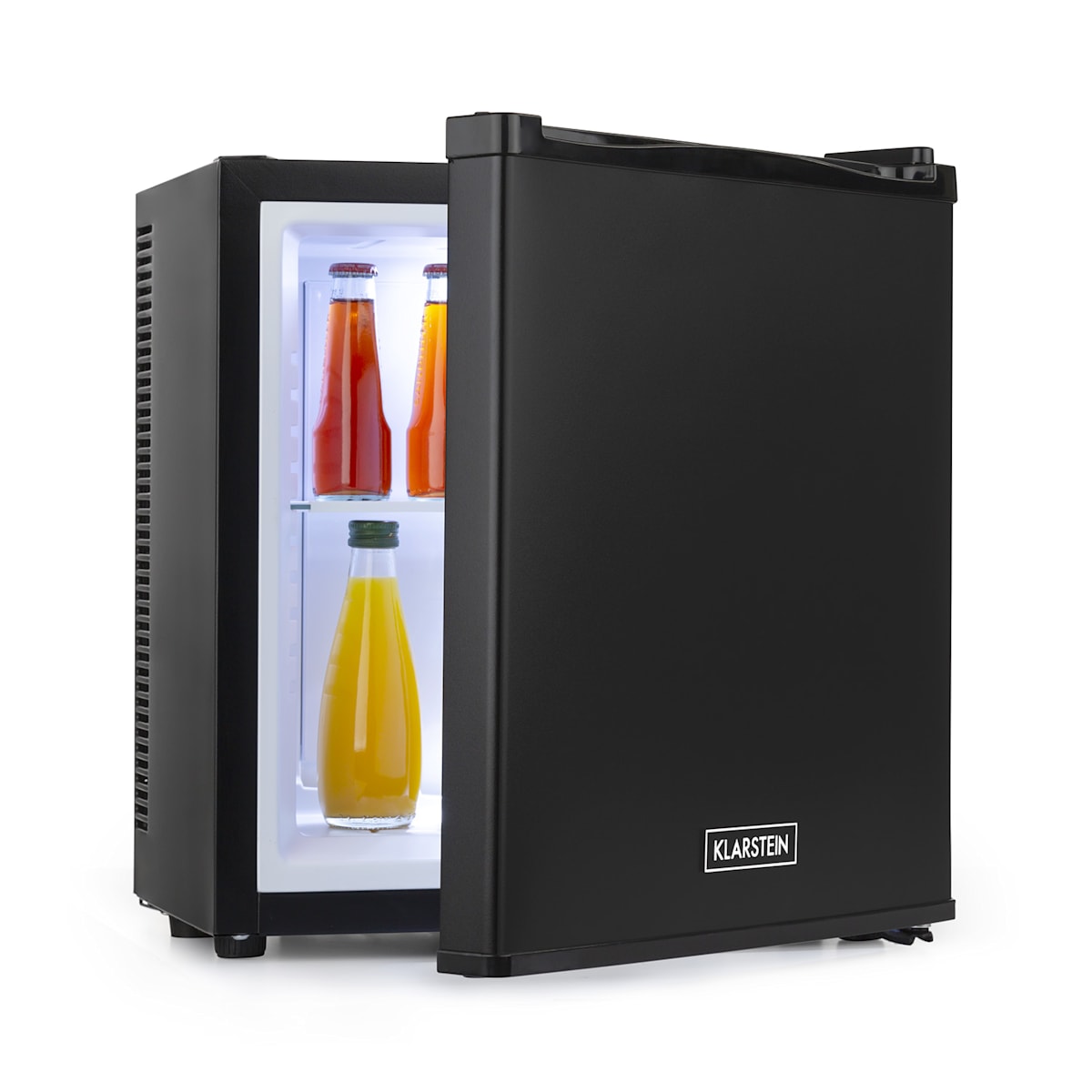 Klarstein 50L1-SG Mini nevera para bebidas - Minibar, Con Mini congelador,  A +, 40 L, 47 x 49,5 x 44,4 cm, Silenciosa, 1 Balda, Plata : :  Grandes electrodomésticos