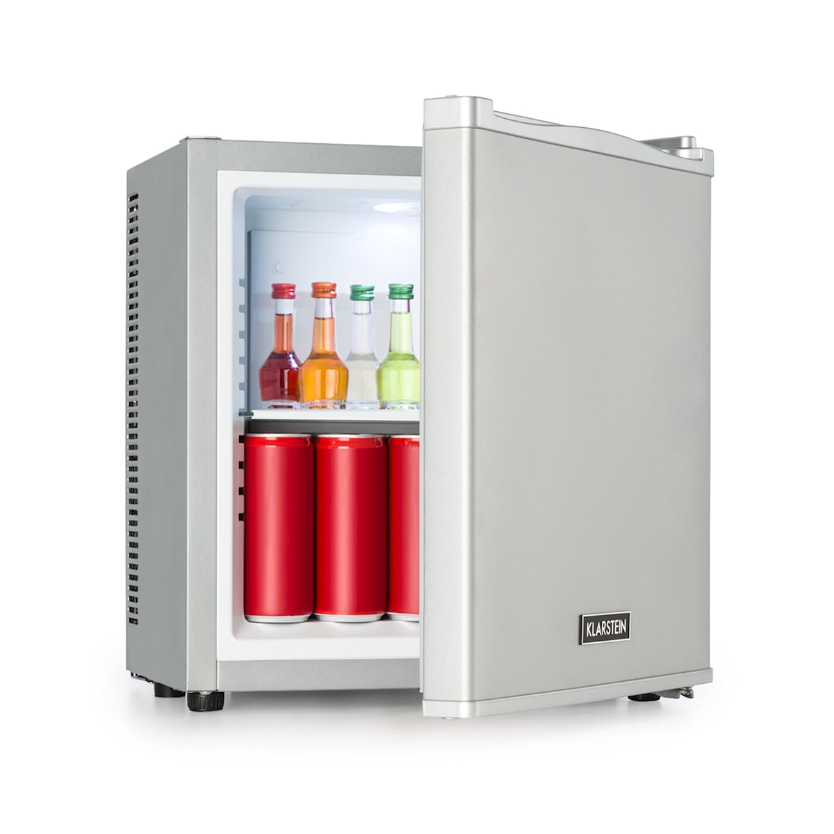 Secret Cool mini réfrigérateur minibar, Classe G, 13 litres, 45 cm de  hauteur, 2 étages, 22 dB, plage de refroidissement : 5 - 8 °C, sur pied