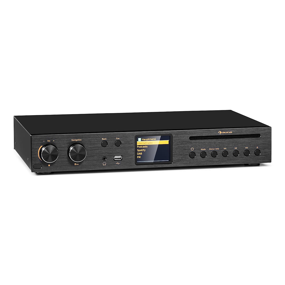 Black Star Receptor de CD y HiFi Amplificador