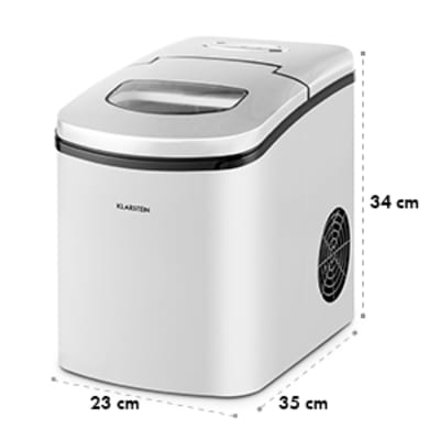 Klarstein Manhattan 150w Ledomat Iz Nerjavecega Jekla 10 Kg