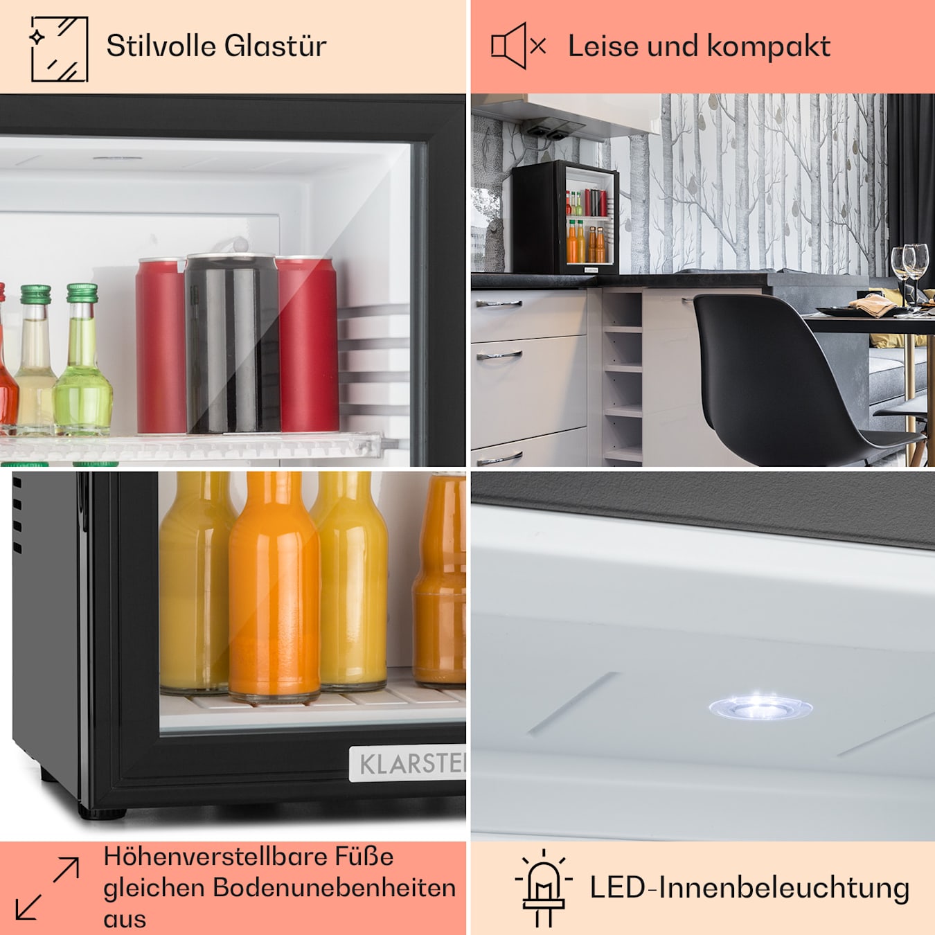 Klarstein Minikühlschrank (17L) für 89,99€ (statt 105€)