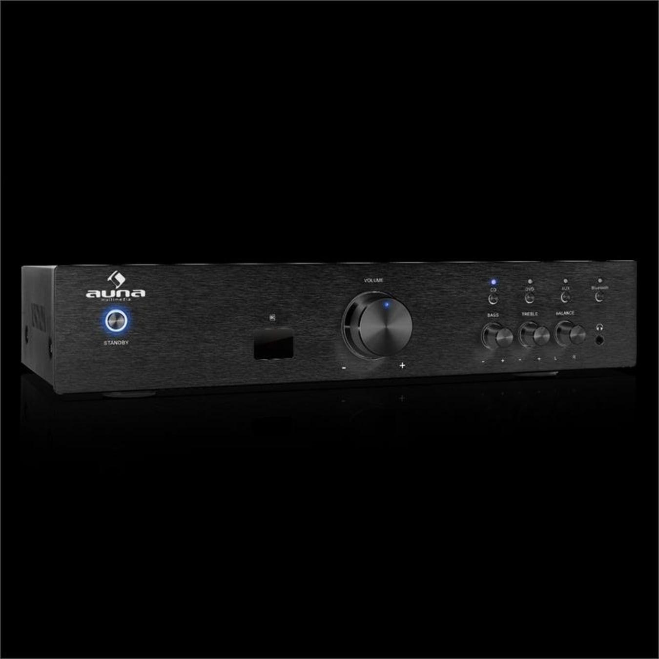 AV2-CD508BT Amplificador HiFi AUX Bluetooth V3.0 Negro