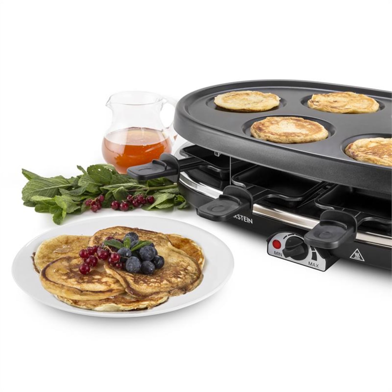 All-U-Can-Grill Raclette 4-in-1 Piastra in Pietra 8 Persone