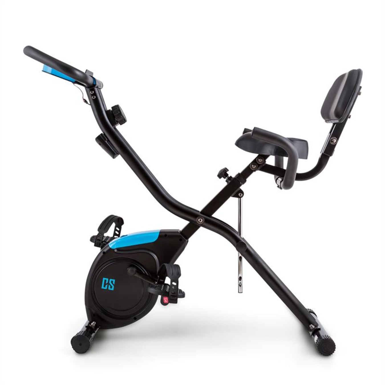 Azura M1 Bicicleta estática Plegable Pulsómetro 100kg Basic