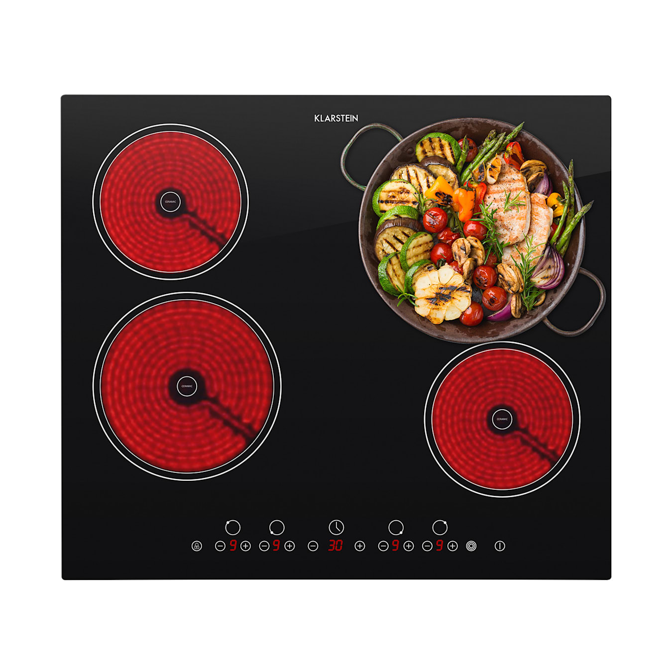 Cocottes plaque de cuisson en céramique plats occidentaux four haute  température en forme de plaque de cuisson rectangulaire rouge
