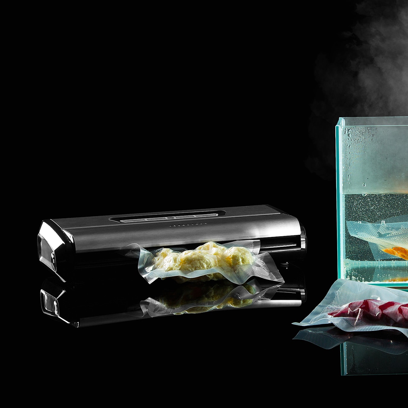 Klarstein Machine Sous Vide Alimentaire, 120W Sous Vide avec Sacs