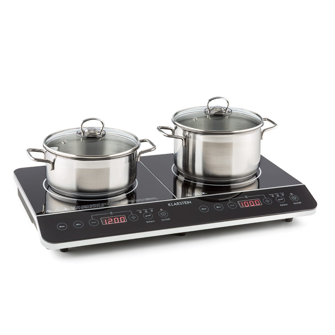 VariCook Slim Double plaque chauffante à induction, 3400 W