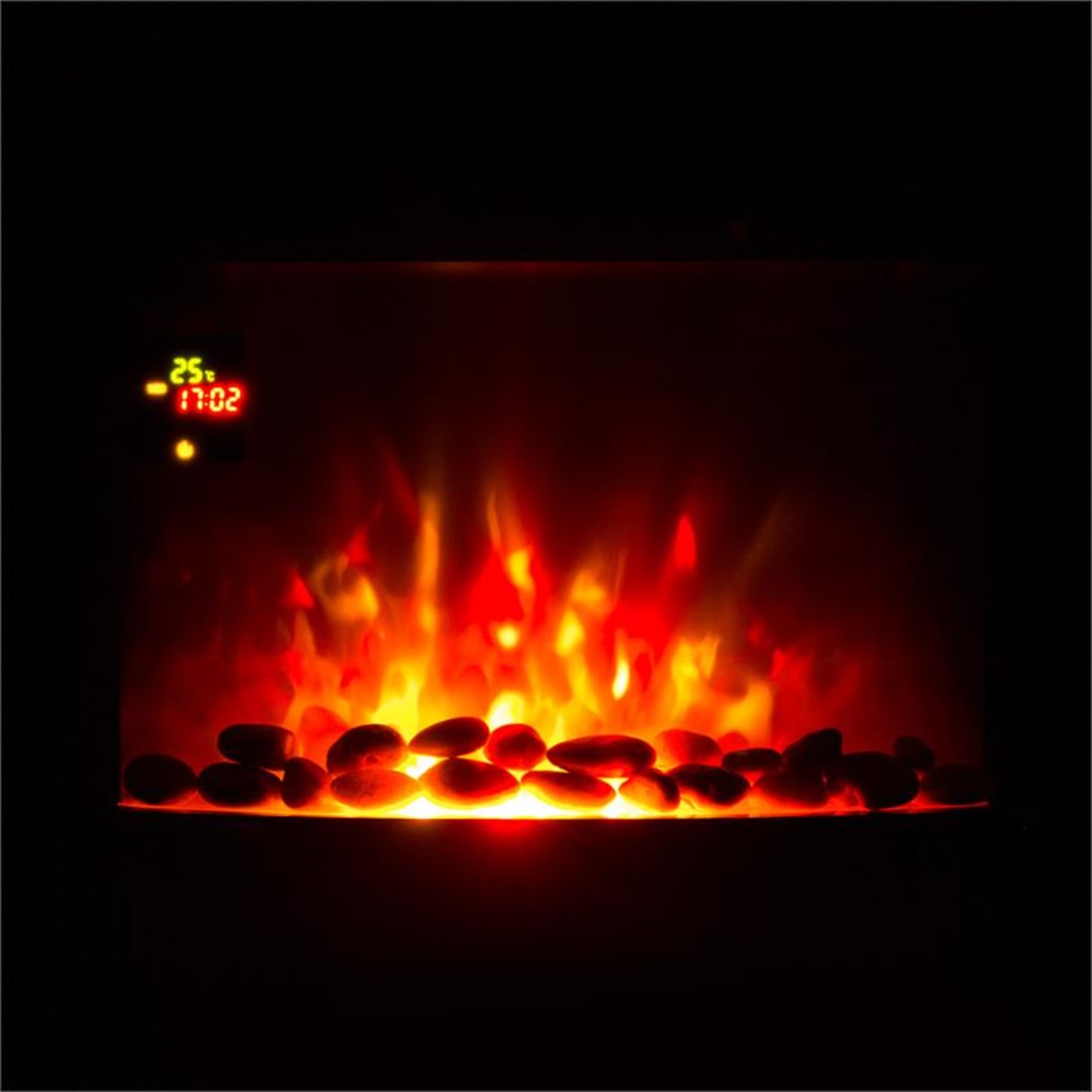 Klarstein Chimenea Electrica Bajo Consumo Pared, Estufa sin Leña de  Interior, Chimeneas Electricas Decorativas 1800W, Llama LED, Chimenea  Decorativa con Mando, Temporizador y Efecto Real Troncos : :  Bricolaje y herramientas