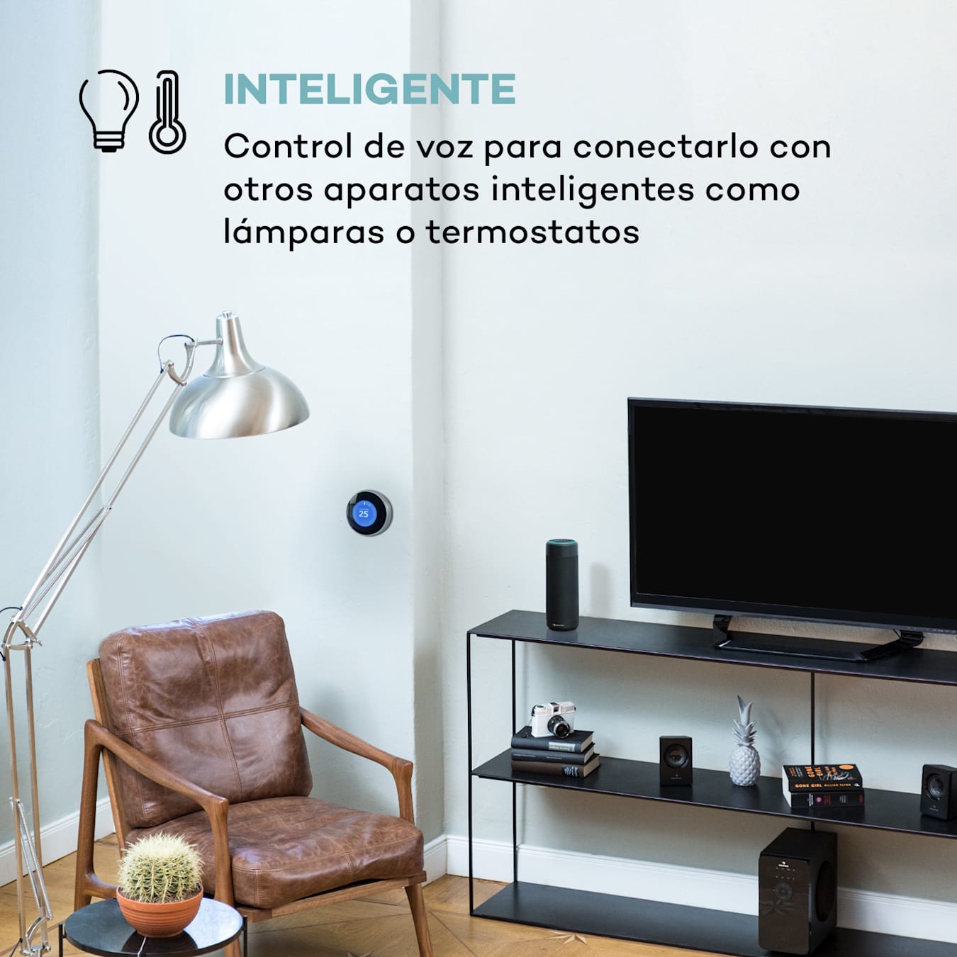 Intelligence Tube Altavoz Alexa Voice manejo por voz Spotify Bluetooth WiFi