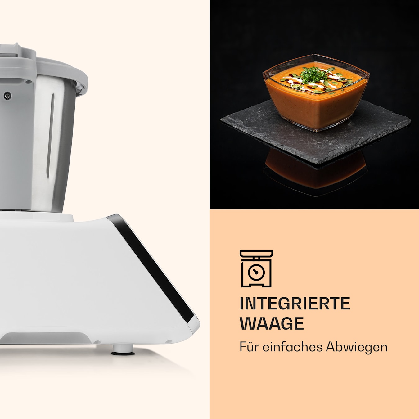 Coperchio Coltello Per Monsieur Cuisine Connect And Smart - Monsieur Cuisine  Smart Accessori Per Vorwerk