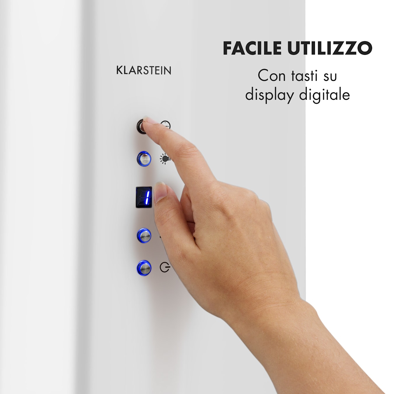 Barett - Cappa aspirante a isola, da soffitto, 190 W, Modalità di  ricircolo in 3 livelli, Capacità aspirante: 558 m³/h