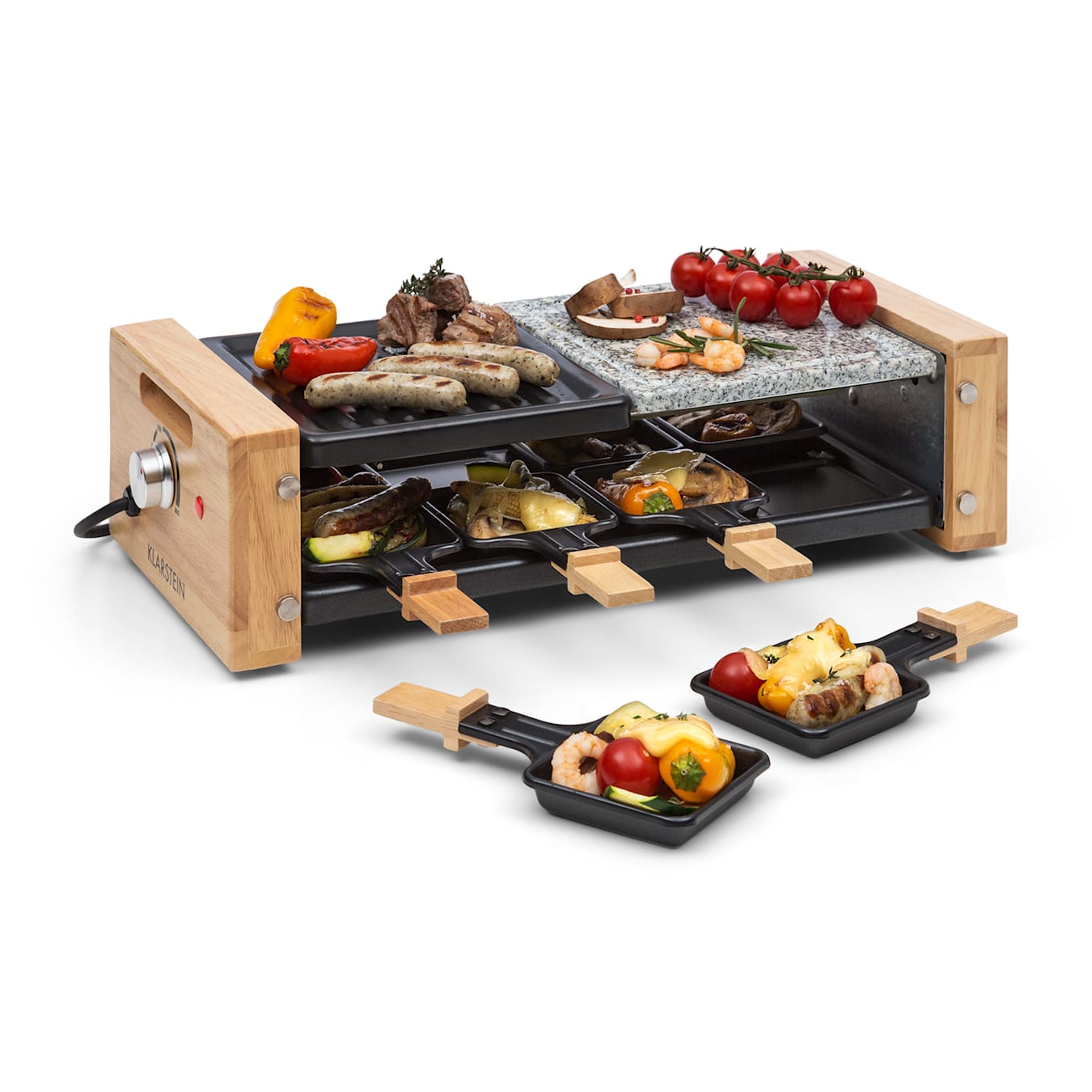 Nuestros productos > Cocina divertida > raclette-grill para 8 personas :  Koenig - ES