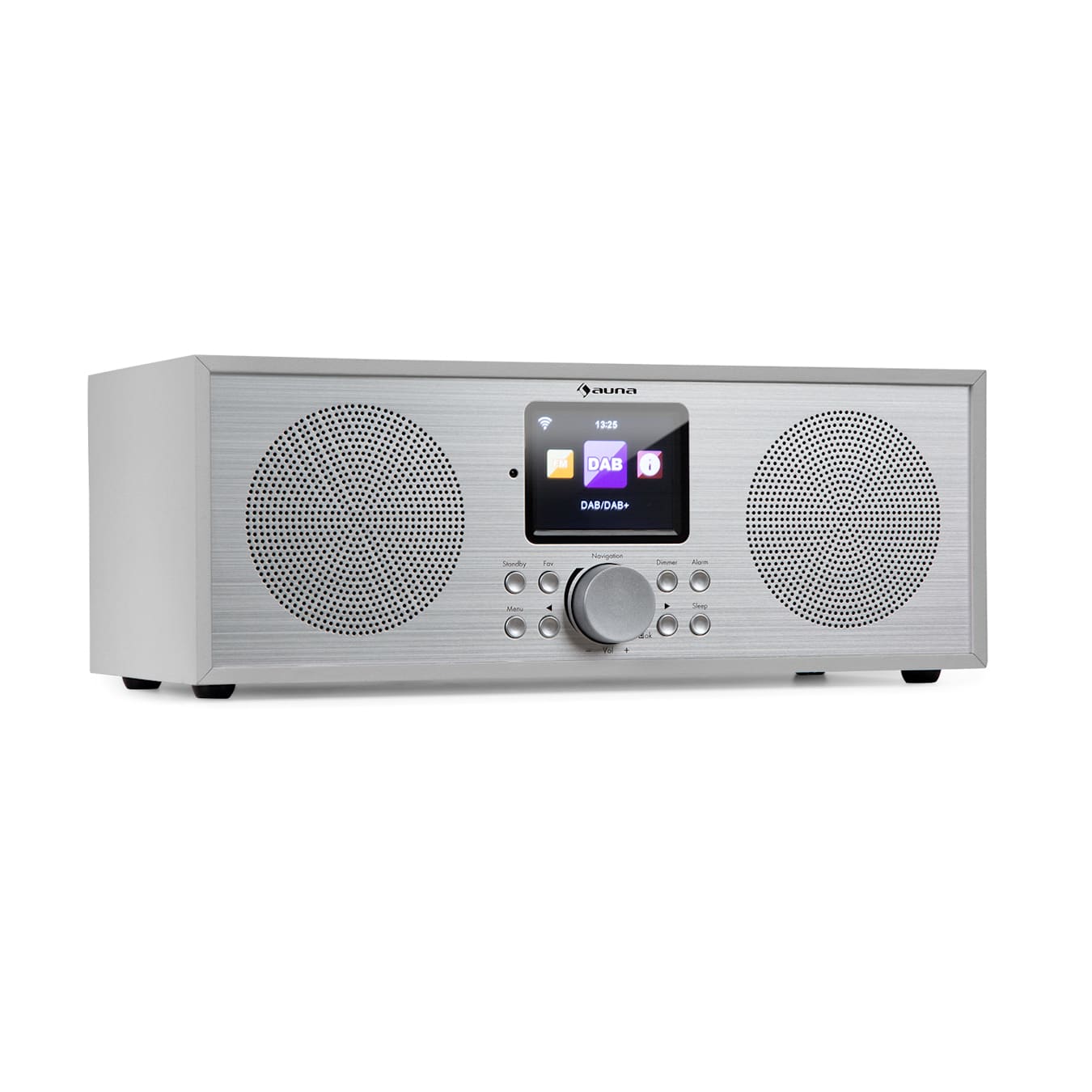 auna Silver Star Radio estéreo Internet DAB+/FM WiFi Bluetooth DAB+/FM  Blanco