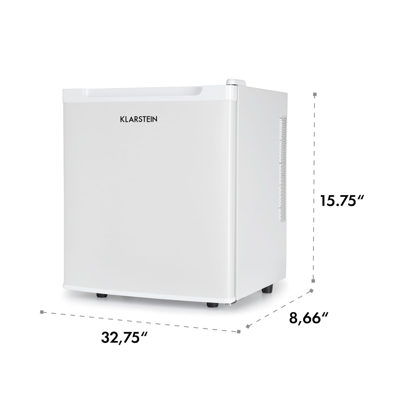 Silent Cool - Frigorifero, minibar, mini frigo, 30 litri di volume, Arctic-Fox Cooling, Classe di efficienza energetica: G