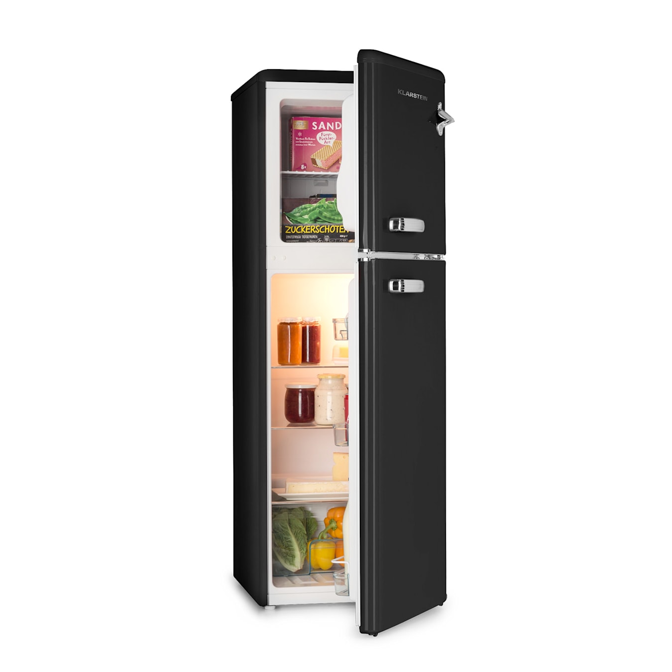 Réfrigérateur rétro au style du distributeur automatique avec