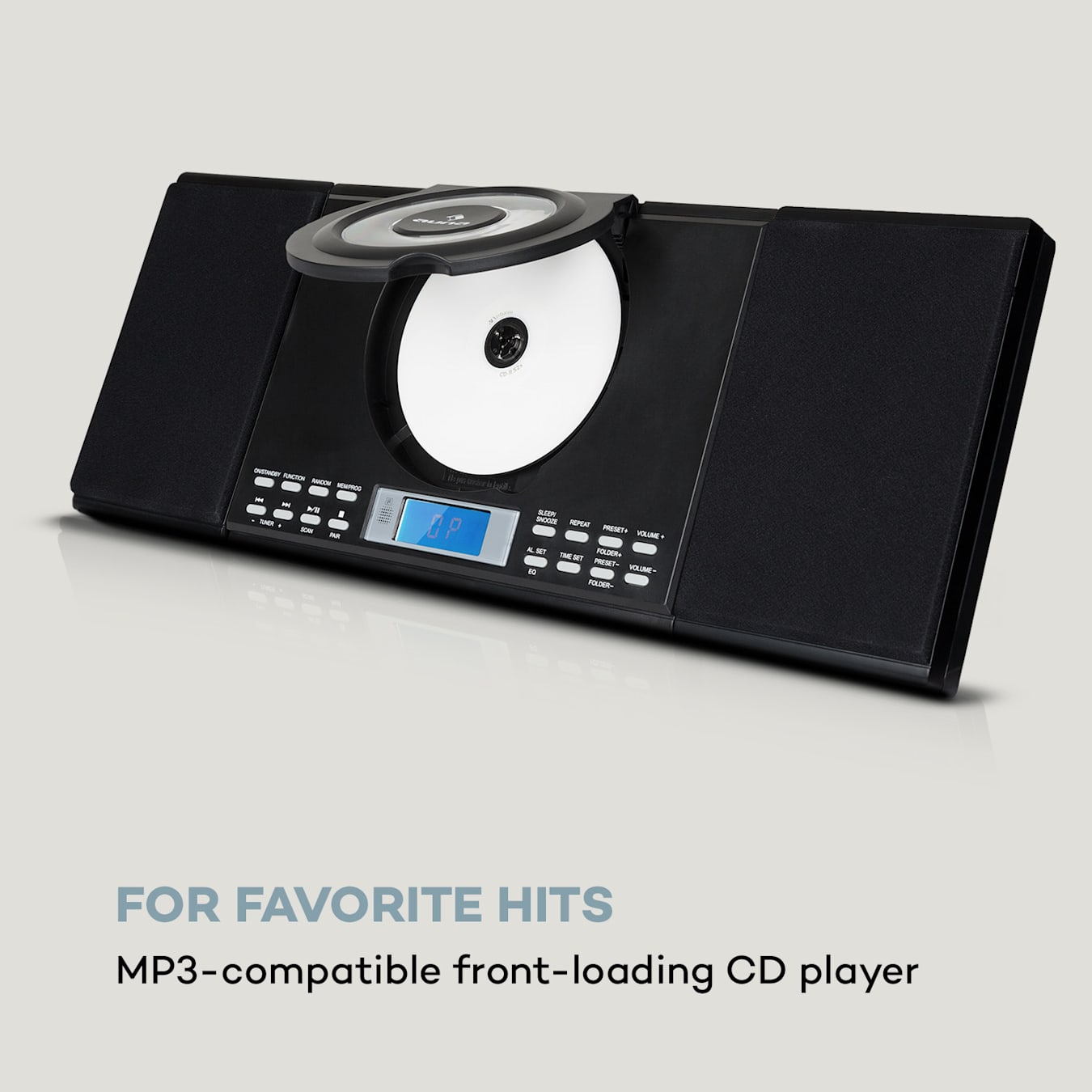 CD-Player CD-010 Schwarz - MP3