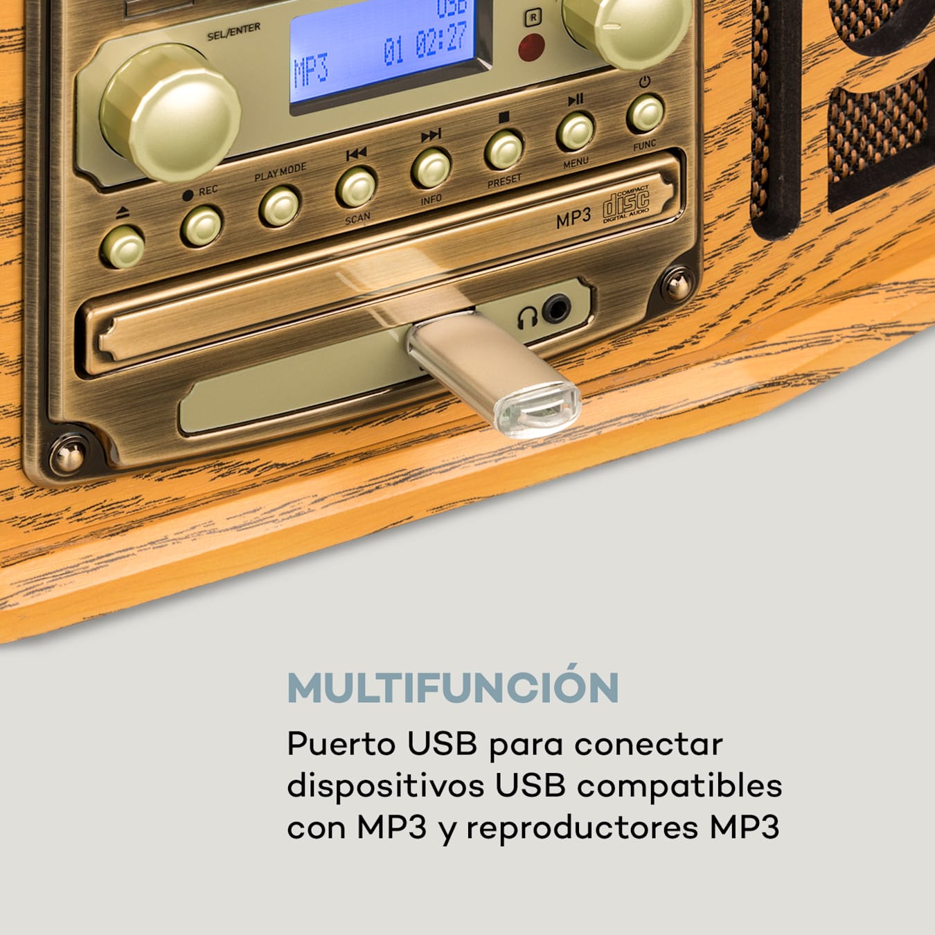 Convertidor Multifunción Coche Cassette Bluetooth