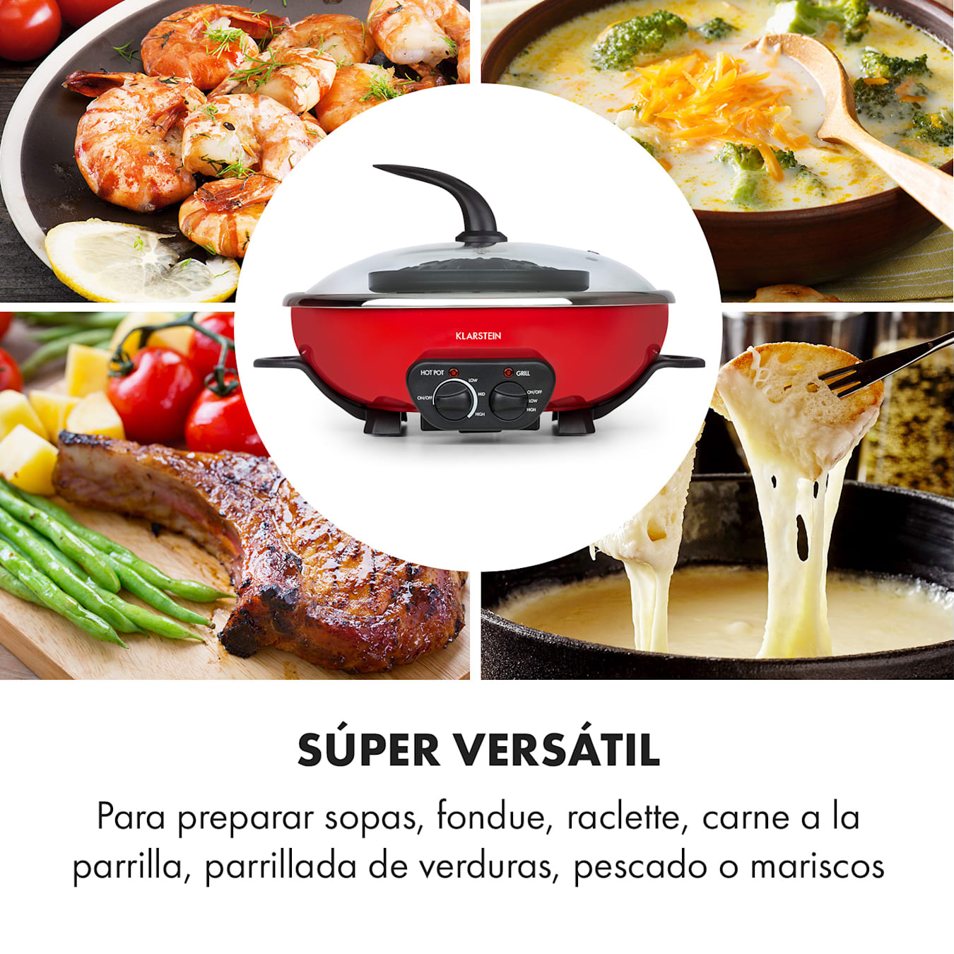 Sarten Electrico De Cocina Antiadherente Con Tapa De Vidrio 600W Compacto  TOP