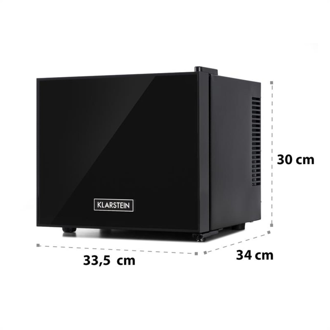 Klarstein Frosty Minibar mininevera - compacta, aislada, sistema de  enfriamiento termoeléctrico, 10 litros de capacidad, enfría entre los 12 y  los 18