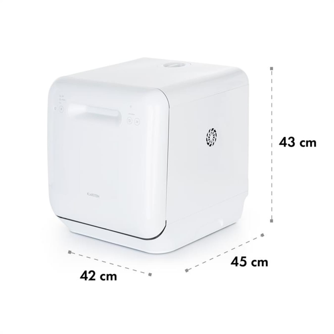 Aquatica mini lave-vaisselle de table, CEE : G, 125 kWh/an