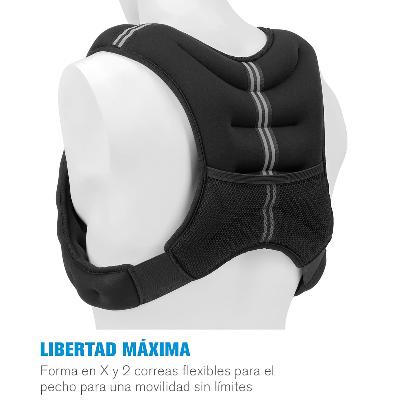 CHALECO LASTRE PROFESIONAL IMPORTADO 5/10 KG ERGONOMICO - ALPHA GYM STORE