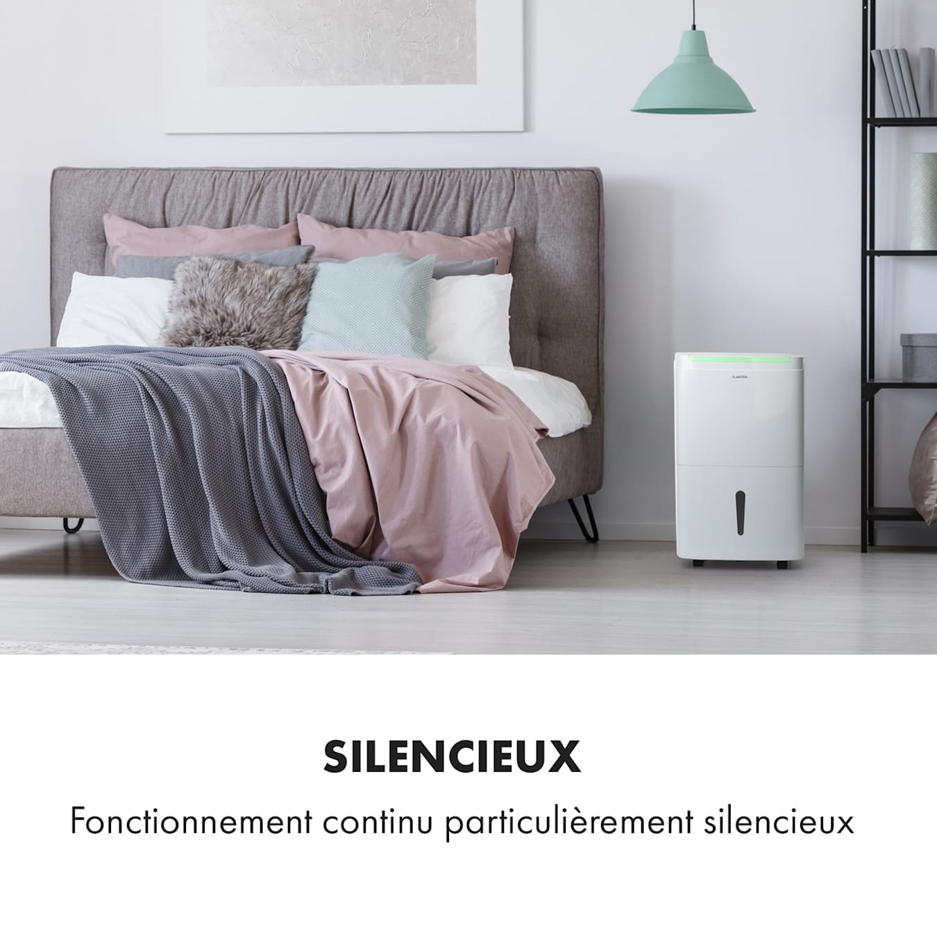 Déshumidificateur de chambre - Déshumidificateur d'air et purificateur d'air  