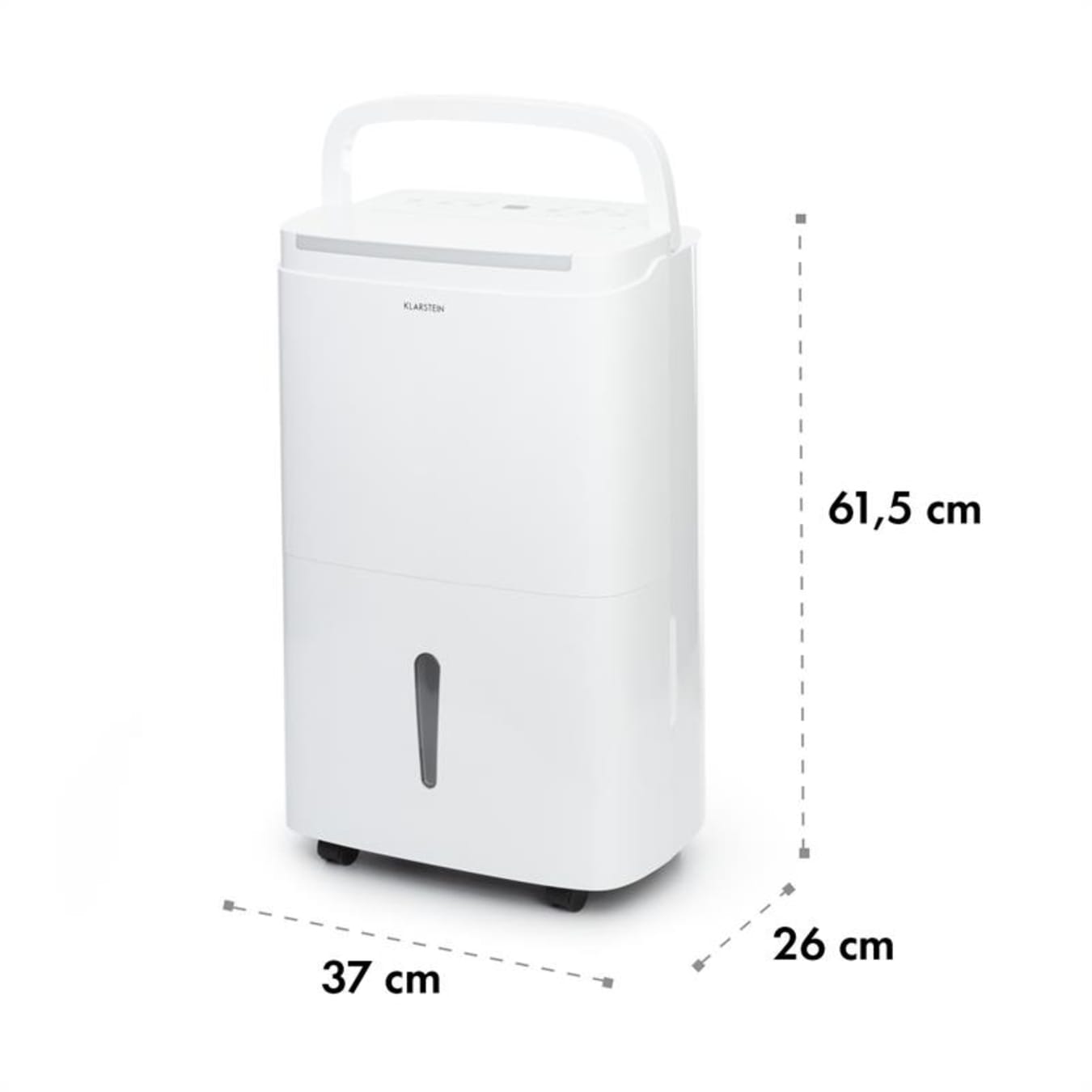 Klarstein DryFy Connect 40 deumidificatore WiFi a compressione Klarstein  DryFy Connect 30 Luftentfeuchter WiFi Kompression 30l/d 25-30m² bianco  40l/24h