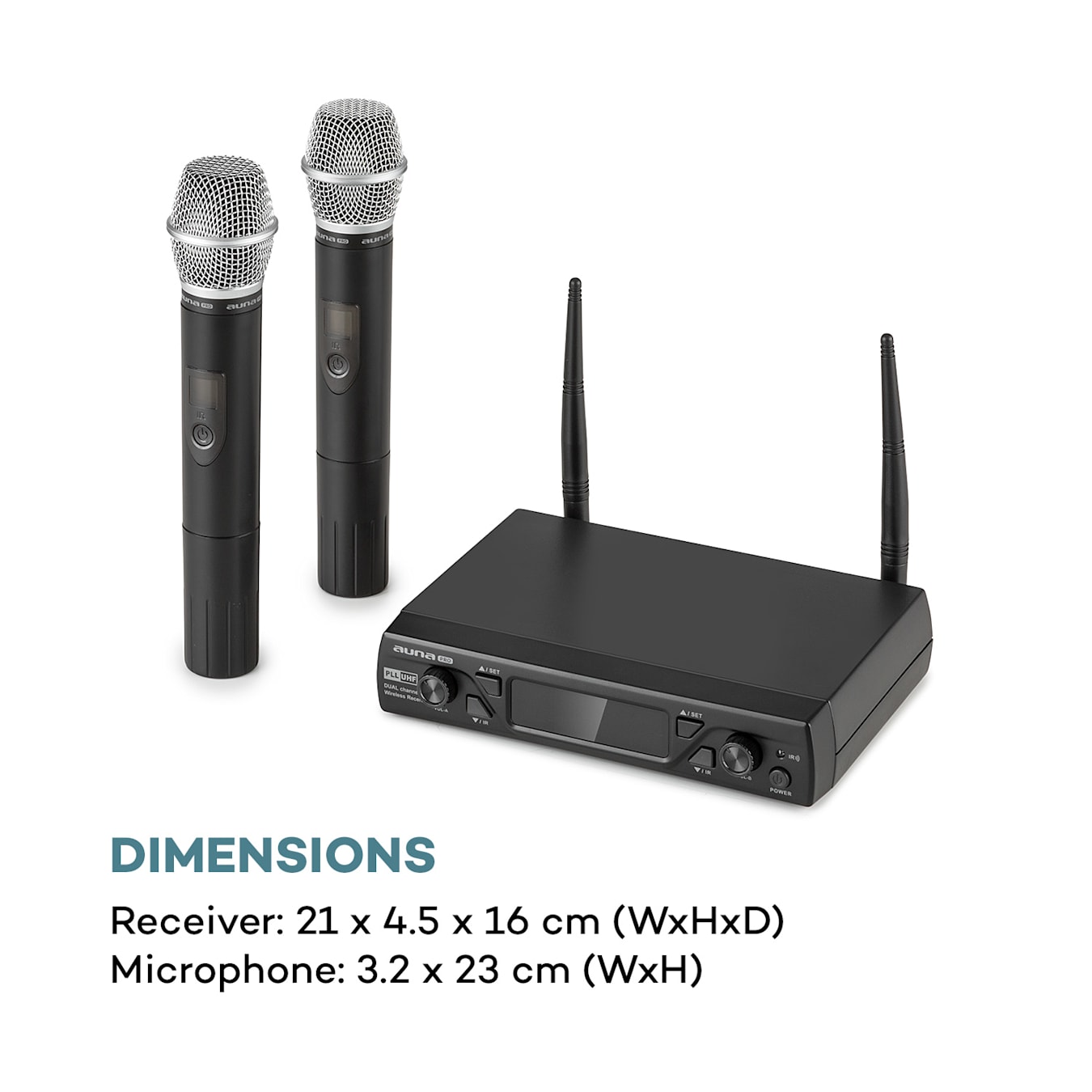 Ensemble de microphones sans fil 8 canaux UHF professionnel 8 canaux  système de