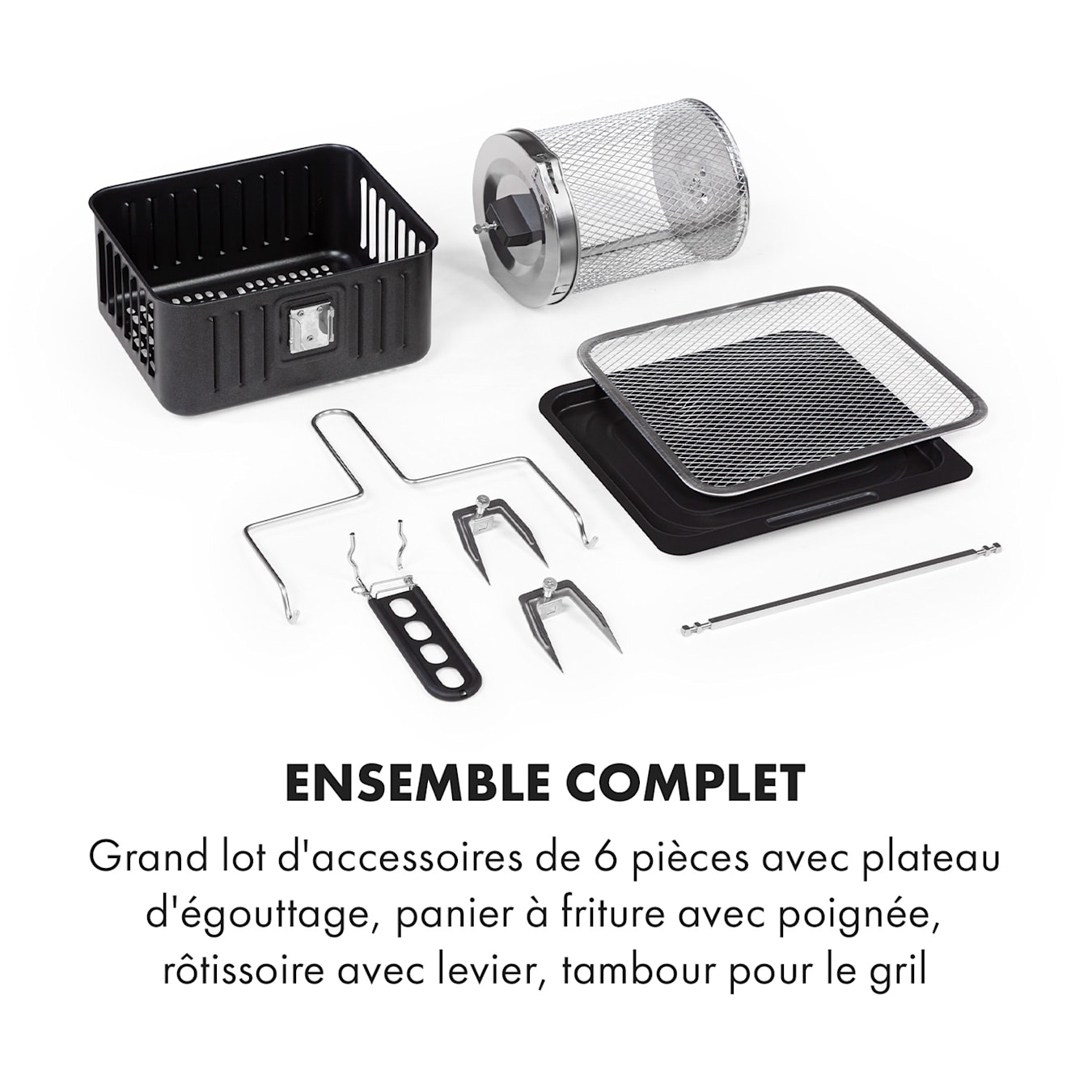 Ensemble d'Accessoires pour friteuse à air chaud - 12 pièces pour