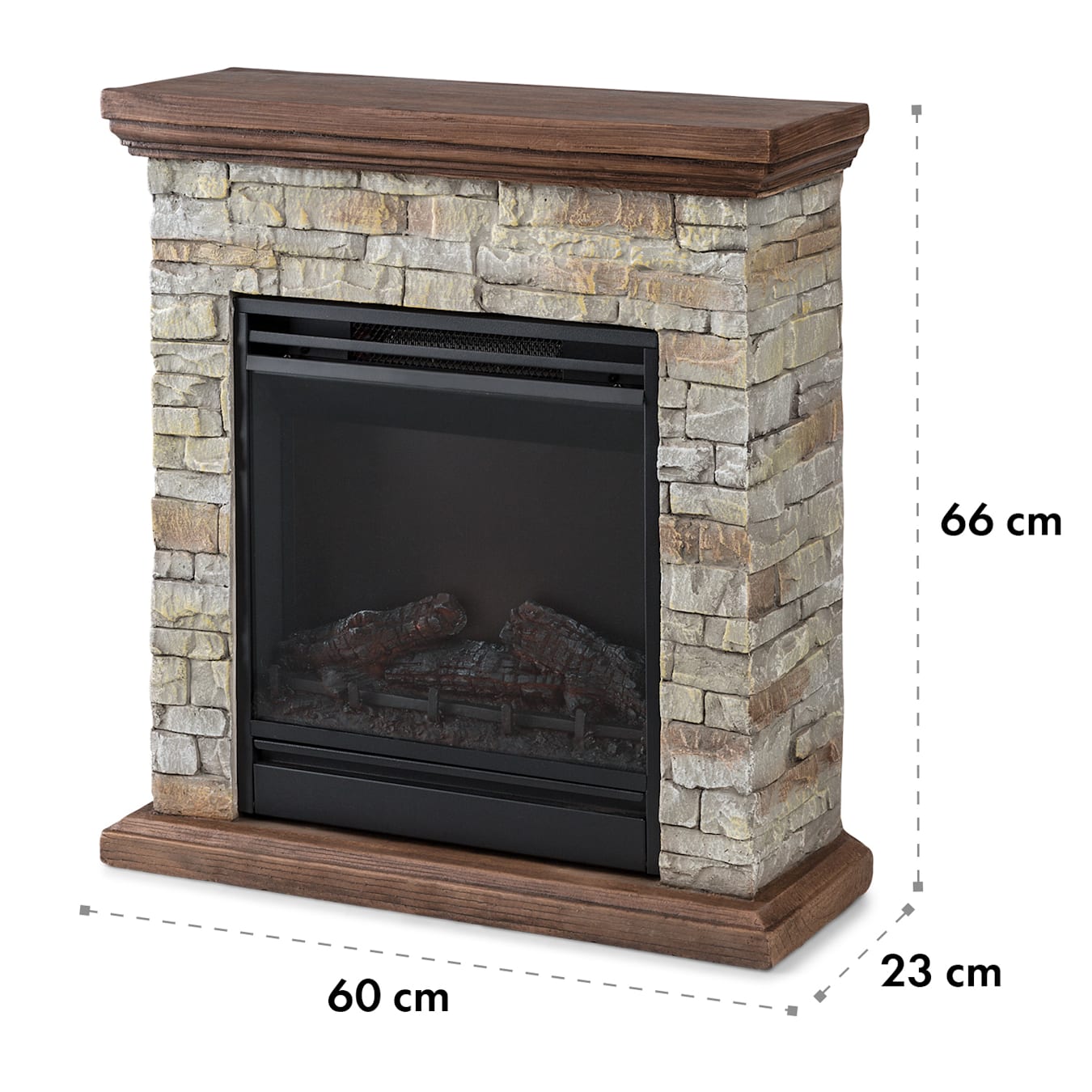 Chimeneas eléctricas Chimenea de leña para sala de estar, decoración de  chimenea, mantel eléctrico, caja de fuego, llama artificial óptica LED